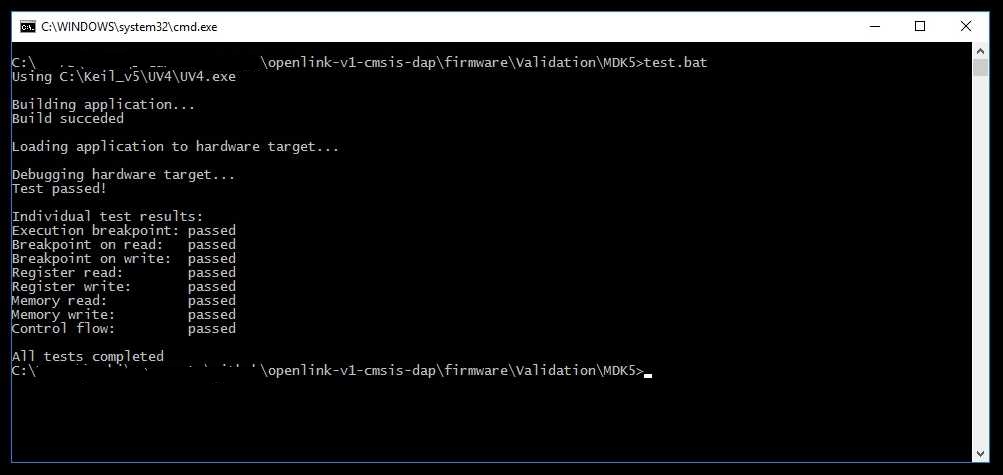 Output from test.bat